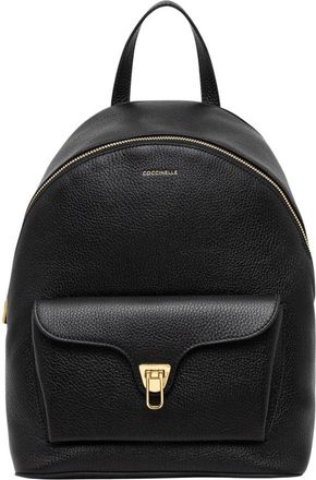 Coccinelle Beat Rugzak - Dames - Rugzakken - Zwart - ONE Size - Leer - Tassen