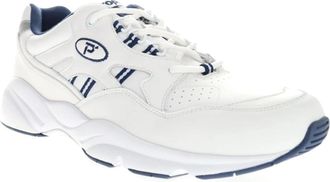 Prop&eacute;t Propet Stability Walker Sneakers Mens N White Leather Walking Shoes RHS8243