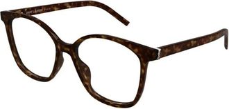 Saint Laurent Glasses, female, Brown, Size: 55 MM Eyeglasses