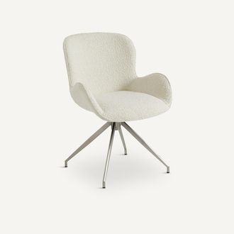 AM.PM Tafelfauteuil in boucl&eacute;, Asyar