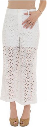 Liu Jo Mujer, Pantalones, Blanco, Talla: XL