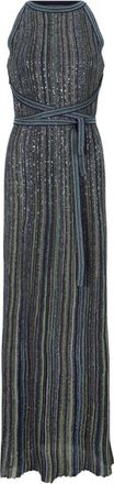 Missoni Metallic Knit Maxi Jurk - Dames - Avondkleed - Veelkleurig - S - Kleedjes