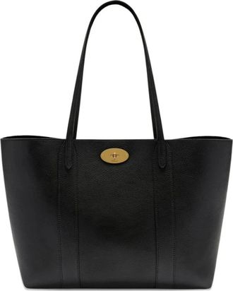 Mulberry Bayswater Tote - Dames - Shoppers - Zwart - ONE Size - Leer - Tassen