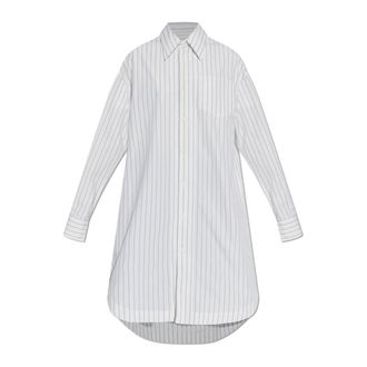 Ami Shirt Dresses, female, White, Size: 2XS Shirt-Style Dress