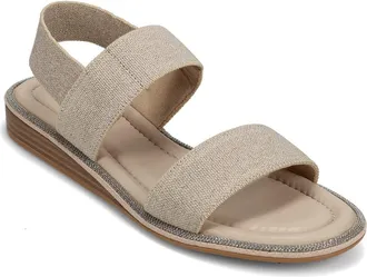 Vaneli Bordy Slingback Sandal in Natural at Nordstrom, Size 7.5