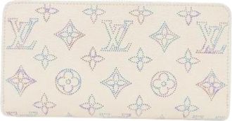 Louis Vuitton Pre-owned Vintage Long wallet (bi-fold) - Dames - Vintage Accessoires - Wit - ONE Size - Vintage