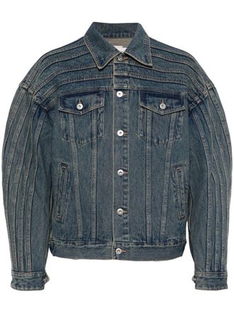 Feng Chen Wang Giacca denim - Blu