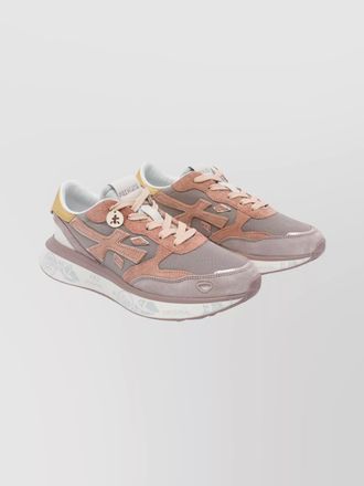 Premiata lauryn sneakers with contrast panel and metallic accent