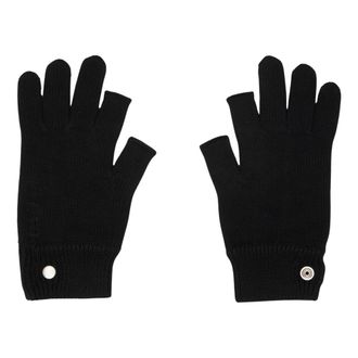 Rick Owens Guantes T&aacute;ctiles - Accessories - Mujer - Negro - ONE SIZE