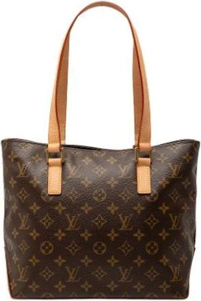 Louis Vuitton Pre-owned Tote Bags, female, Brown, Size: ONE SIZE Pre-owned Fabric Tote