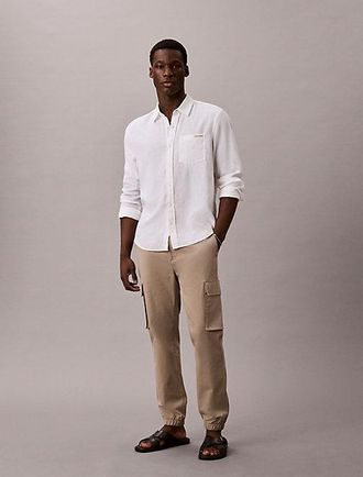 Calvin Klein Comfortable katoenen skinny cargobroek