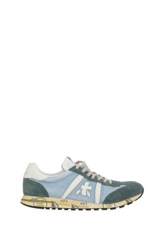 Premiata White Lucy 8188 Fabric Sneakers
