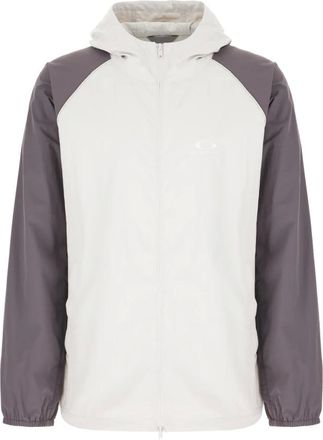 Balenciaga Light Jackets, male, Gray, Size: M Hooded Jacket