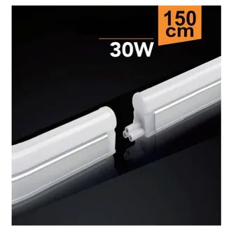 Trade Shop Trade Shop Traesio - Trade Shop - Plafoniera Led Neon Sottopensile Opaco Vari Toni Luce 30 Watt 150 Cm