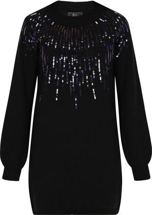 Faina Jurk Dames zwart