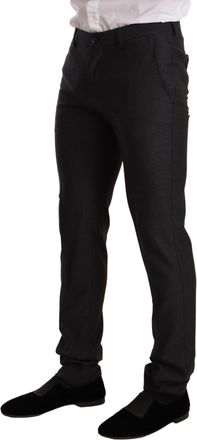 Dolce & Gabbana Gray Wool MARTINI Slim Fit Set Mens Suit