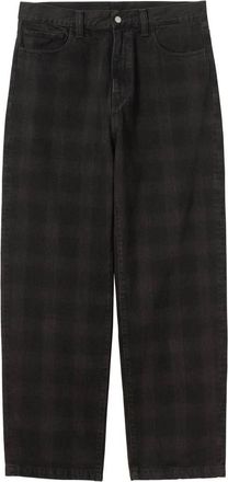 Carhartt Work in Progress Everson Pant - Heren - Straight fit broeken - Zwart - W29 - Katoen - Broeken