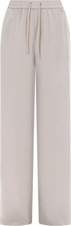Herno Neutrals Polyester Relaxed Jogger Pants