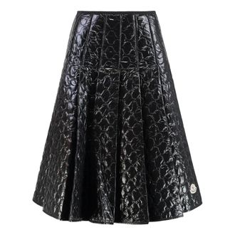 Moncler Dames, Rokken, Zwart, Maat: M Polyamide