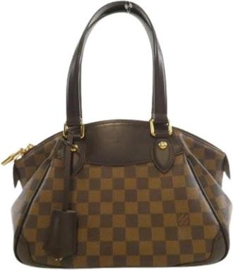 Louis Vuitton Pre-owned Handbags, female, Brown, Size: ONE SIZE Pre-owned Verona PM Handbag