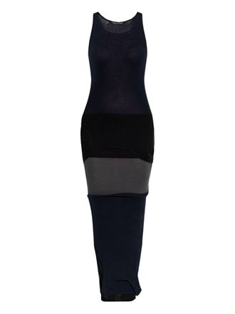 Balenciaga Womens Sleeveless Maxi Dress