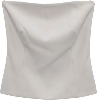 Omoda Luna Top - Dames - Tops zonder mouwen - Grijs - L - Linnen - Tops