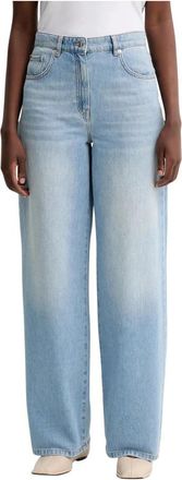 Iro Ulysse Wijde Jeans - Dames - Loose Fit Jeans - Blauw - XS - Katoen - Jeans