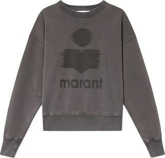 Isabel Marant logo-detail sweatshirt - Grey