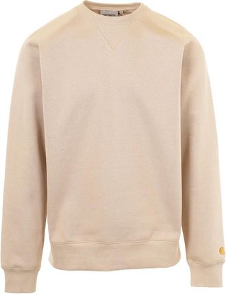 Carhartt Work in Progress Chase Sweat Crewneck - Heren - Sweatshirts - Beige - XL - Katoen - Hoodies & sweatvesten