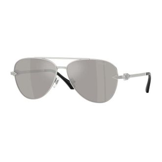 Versace Sunglasses Aviator Full Rim, Gold Frame And Dark Grey Lens Ve2283100287