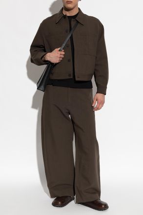 STUDIO NICHOLSON Levy Trousers, Mens, Brown