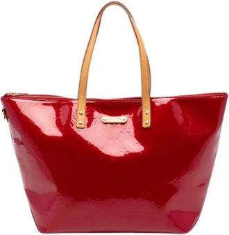 Louis Vuitton Pre-owned Tote Bags, female, Red, Size: ONE SIZE Pre-owned The Bellevue GM