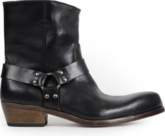 Premiata Leather Ankle Boots