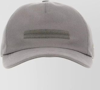 Ermenegildo Zegna baseball hat structured crown curved brim