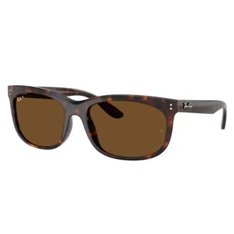 Ray-Ban Gepolariseerde zonnebril Balorette Havana Brown - unisex - Zonnebrillen - Bruin - 60 MM - Accessoires
