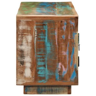 Berkfield Home TV Cabinet 110x30x40 cm Solid Wood Reclaimed | Size: 110 x 30 x 40 cm