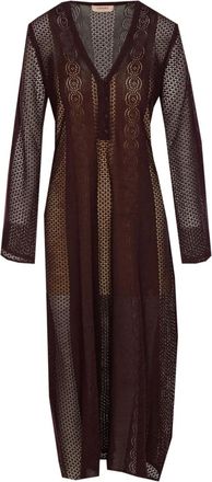 Twin-Set Abito traforato - Marrone