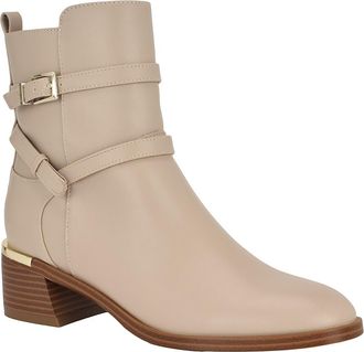 Calvin Klein Womens Womens Jasen Boot - Open White - 6H