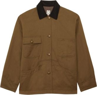 Ines De La Fressange Melchior Work Jacket - Dames - Zomerjassen - Bruin - M - Jassen