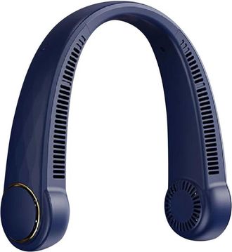 OEM Ventilador De Cuello Port&aacute;til, Ajustable 360&deg;, Sin Aspas, Con Bater&iacute;a De 2000 Mah Para Oficina, Hogar, Viajes Y Exteriores, 3 Velocidades (a)