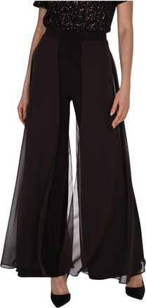 Frank Lyman Design Wijde broek - Dames - Wijde Broeken - Bruin - S - Broeken