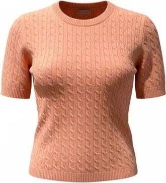 Stenstr&ouml;ms Dames, Truien, Oranje, Maat: XL Kasjmier