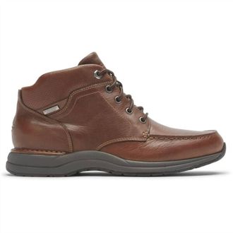 Rockport Mens Edge Hill 2 Mock Boot In Brown