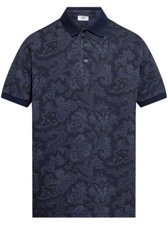 Etro Polo Shirt With Paisley Print