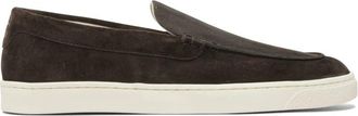 Brunello Cucinelli Bruine Su&egrave;de Loafers Stijlvol Comfort - Heren - Loafers - Bruin - 42 EU - Su&egrave;de - Schoenen
