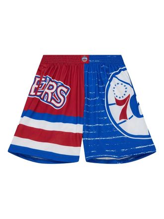 Mitchell & Ness Philadelphia 76ers Royal Jumbotron 3.0 shorts - Red