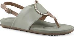 White Mountain Alicorn Slingback Sandal in Sage/Natural/Smooth at Nordstrom Rack, Size 9.5