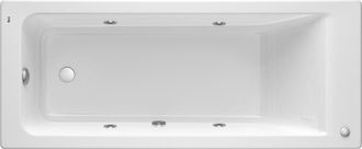 Roca Ba&ntilde;era Easy Basic 1700x750 Panel Digital Cromo