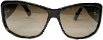 Gucci Pre-owned Accessories, female, Brown, Size: ONE SIZE Pre-owned Plastic Sunglasses