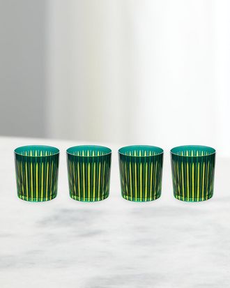 L'OBJET Prism 13 oz. Double Old-Fashioned Glasses, Set of 4